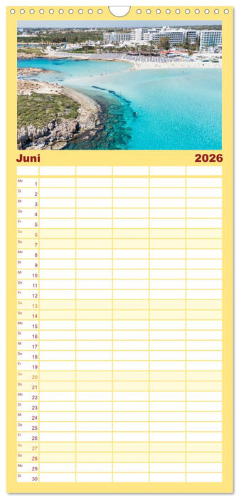 Zypern - Eine bezaubernde Reise. (CALVENDO Familienplaner 2026)