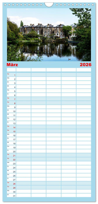 London - Die faszinierende Hauptstadt Englands. (CALVENDO Familienplaner 2026)