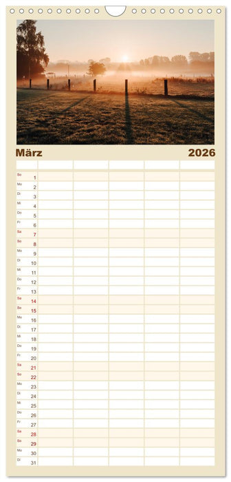 Belgien - Bezaubernde Natur und eindrucksvolle Städte. (CALVENDO Familienplaner 2026)