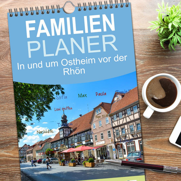 In und um Ostheim vor der Rhön (CALVENDO Familienplaner 2026)