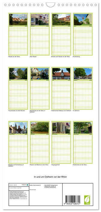 In und um Ostheim vor der Rhön (CALVENDO Familienplaner 2026)