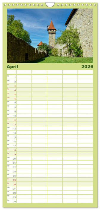 In und um Ostheim vor der Rhön (CALVENDO Familienplaner 2026)