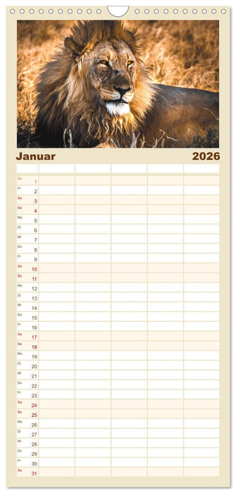 Namibia - Ein Paradies auf Erden. (CALVENDO Familienplaner 2026)