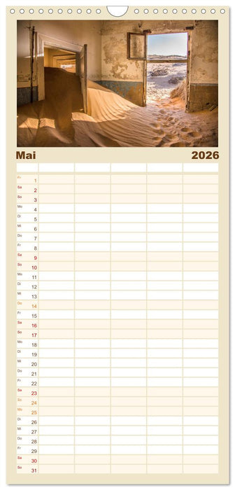 Namibia - Ein Paradies auf Erden. (CALVENDO Familienplaner 2026)