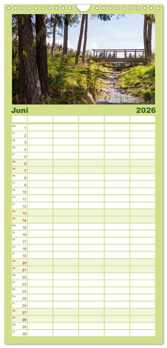 Zauberhaftes Südtirol (CALVENDO Familienplaner 2026)