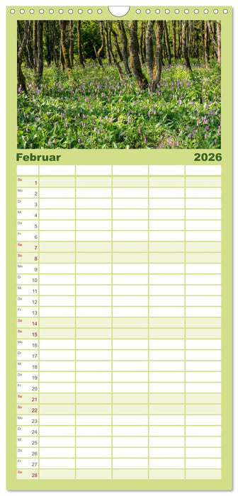 Stimmungsvolle Rhön (CALVENDO Familienplaner 2026)