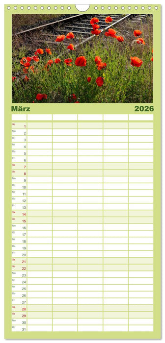 Stimmungsvolle Rhön (CALVENDO Familienplaner 2026)