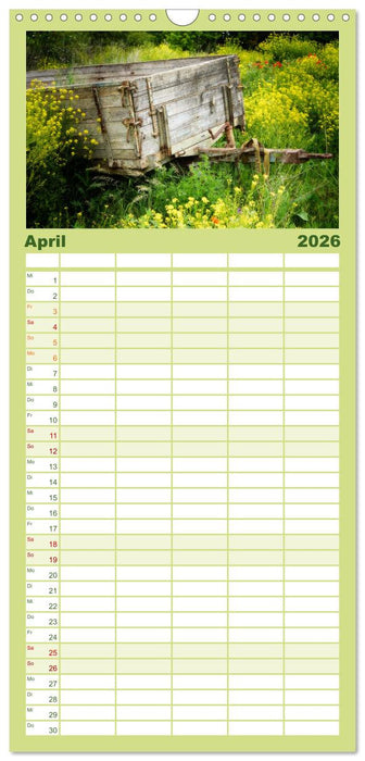 Stimmungsvolle Rhön (CALVENDO Familienplaner 2026)