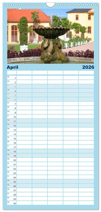 Schöne Wasserspiele (CALVENDO Familienplaner 2026)