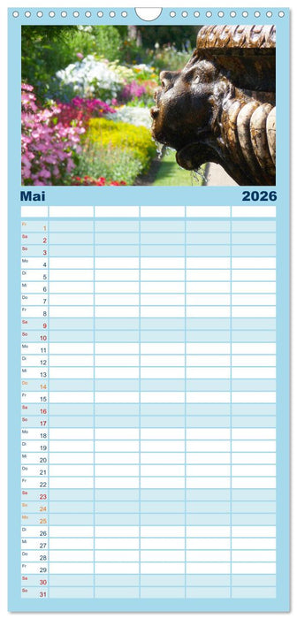 Schöne Wasserspiele (CALVENDO Familienplaner 2026)