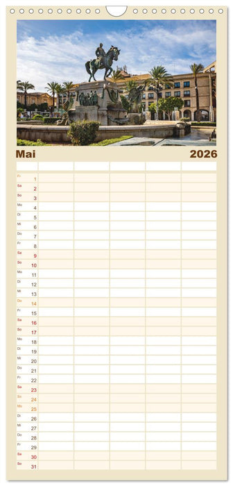 Jerez de la Frontera - Heimatstadt des Sherry (CALVENDO Familienplaner 2026)