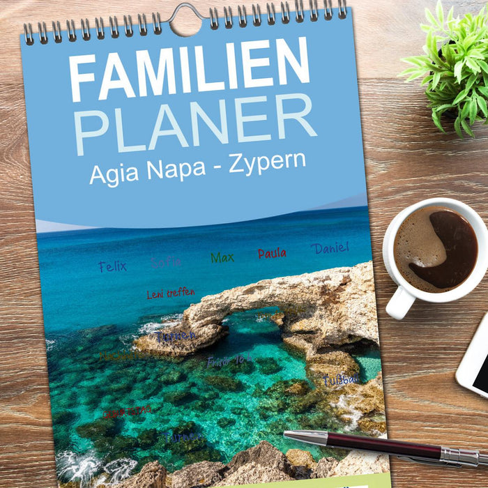 Agia Napa - Zypern (CALVENDO Familienplaner 2026)