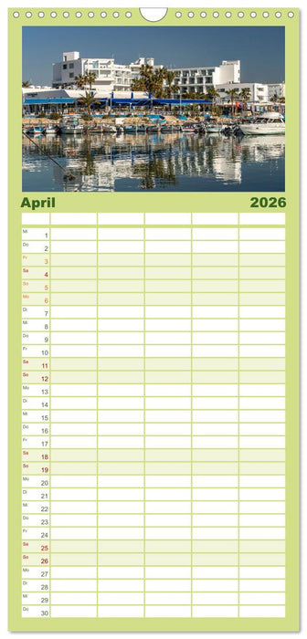 Agia Napa - Zypern (CALVENDO Familienplaner 2026)