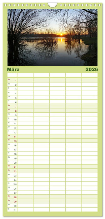 Braunschweig: Grüne Oker-Stadt mit viel Geschichte (CALVENDO Familienplaner 2026)