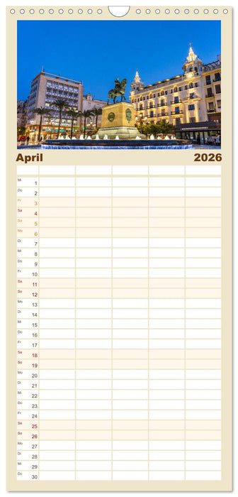 Andalusien - Cordoba (CALVENDO Familienplaner 2026)