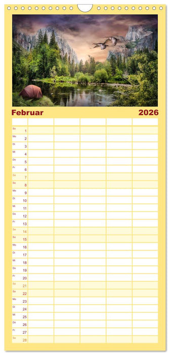 Kurze Auszeit (CALVENDO Familienplaner 2026)