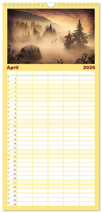 Kurze Auszeit (CALVENDO Familienplaner 2026)