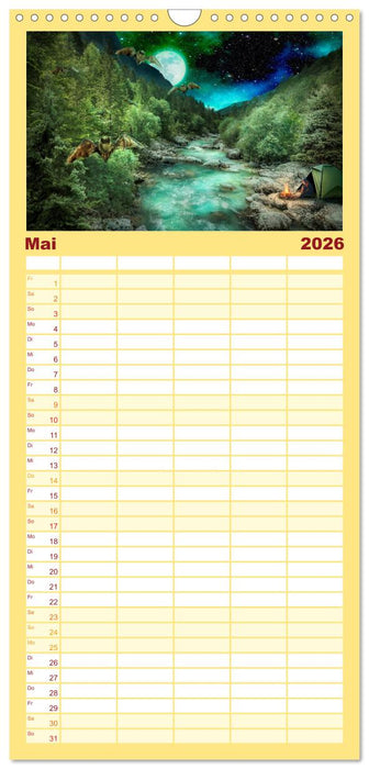 Kurze Auszeit (CALVENDO Familienplaner 2026)