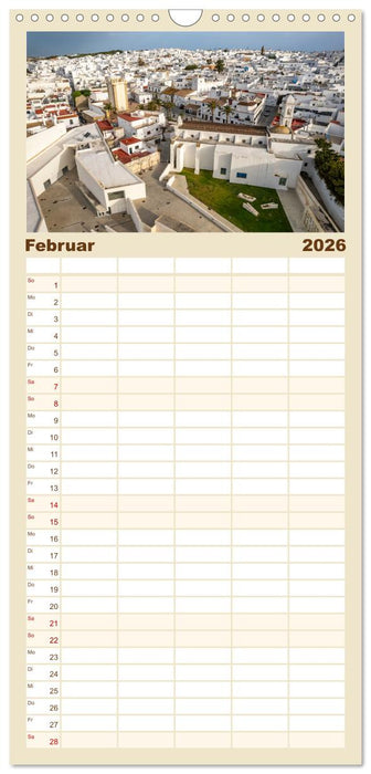 Andalusiens weisse Dörfer (CALVENDO Familienplaner 2026)