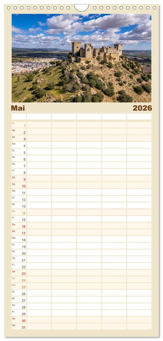 Andalusiens weisse Dörfer (CALVENDO Familienplaner 2026)