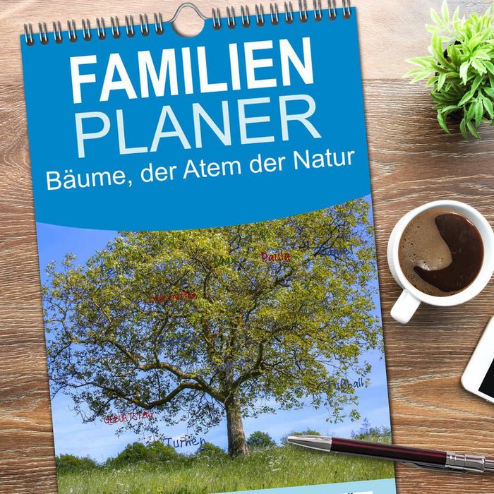 Bäume, der Atem der Natur (CALVENDO Familienplaner 2026)