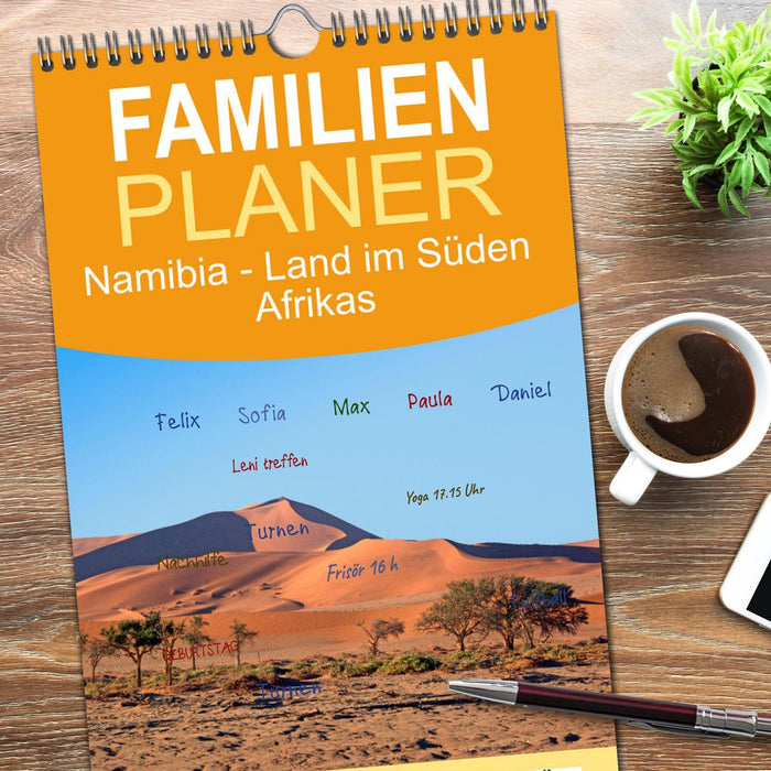 Namibia - Land im Süden Afrikas (CALVENDO Familienplaner 2026)