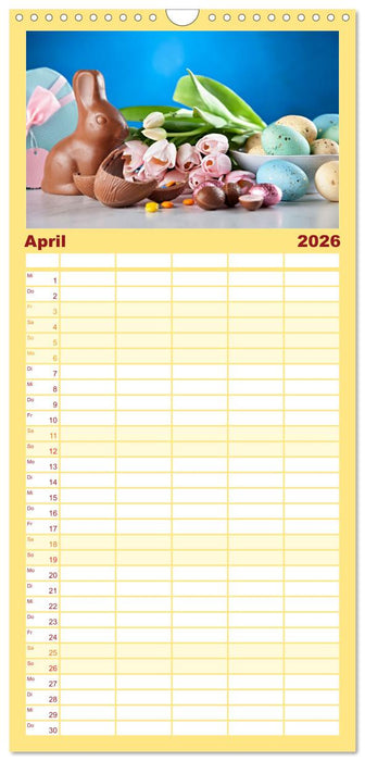 Tulpentraum (CALVENDO Familienplaner 2026)