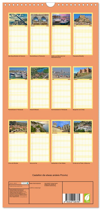 Castellon die etwas andere Provinz (CALVENDO Familienplaner 2026)