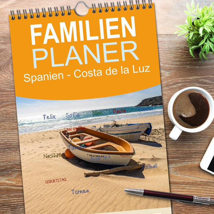 Spanien - Costa de la Luz (CALVENDO Familienplaner 2026)