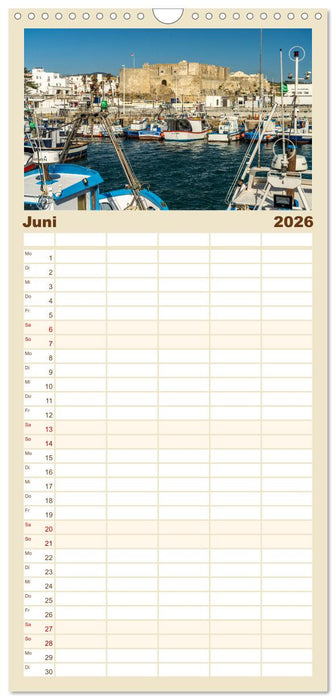 Spanien - Costa de la Luz (CALVENDO Familienplaner 2026)