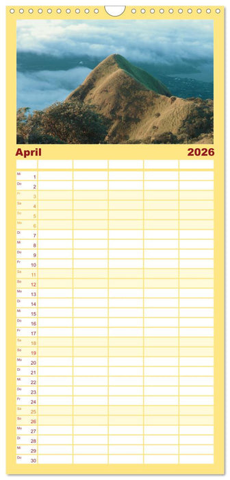 El Salvador - Unberührte und wunderschöne Natur. (CALVENDO Familienplaner 2026)