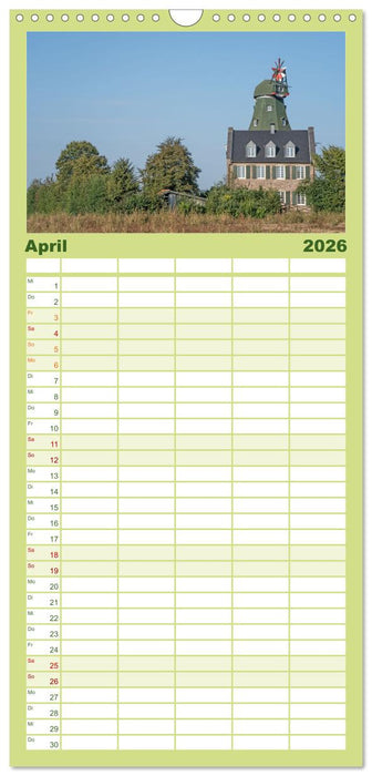 Romantisches Wegberg (CALVENDO Familienplaner 2026)