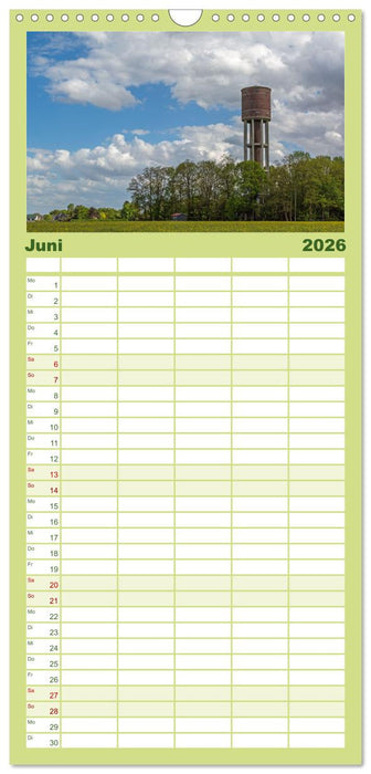 Romantisches Wegberg (CALVENDO Familienplaner 2026)