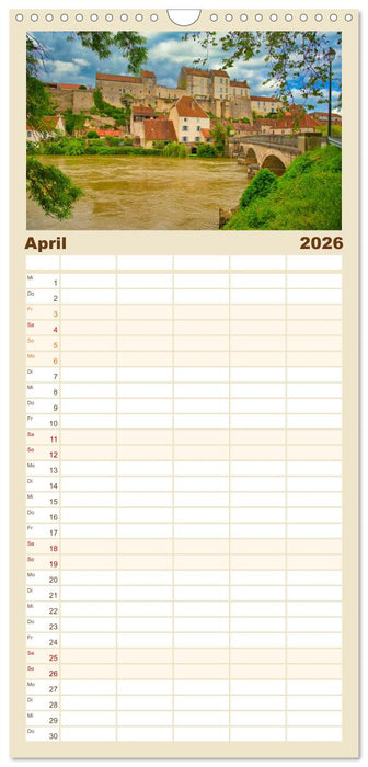 Frankreichs idyllische Dörfer (CALVENDO Familienplaner 2026)