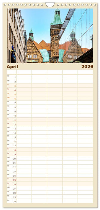 Kulturhauptstadt Chemnitz (CALVENDO Familienplaner 2026)