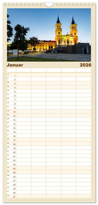 Kirchen und Klöster in Rumänien (CALVENDO Familienplaner 2026)