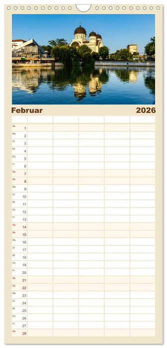 Kirchen und Klöster in Rumänien (CALVENDO Familienplaner 2026)