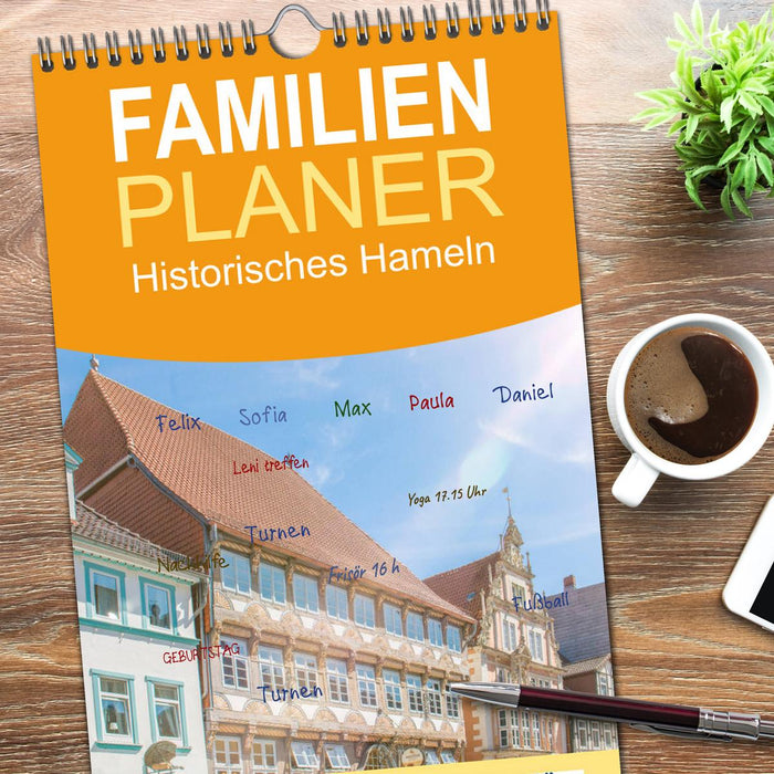 Historisches Hameln (CALVENDO Familienplaner 2026)