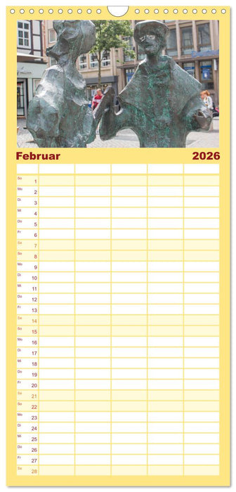 Historisches Hameln (CALVENDO Familienplaner 2026)