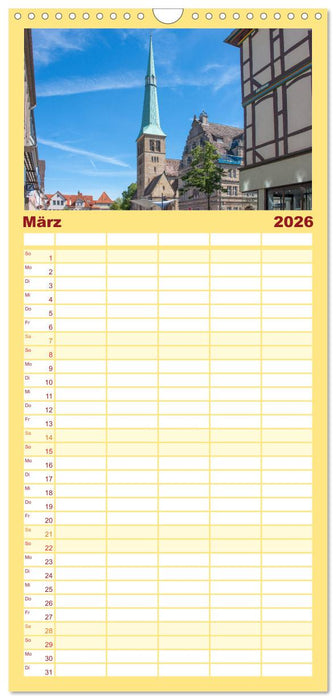 Historisches Hameln (CALVENDO Familienplaner 2026)