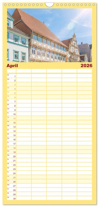 Historisches Hameln (CALVENDO Familienplaner 2026)
