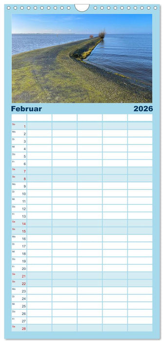 Erlebe mit mir die Niederlande (CALVENDO Familienplaner 2026)