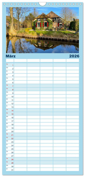 Erlebe mit mir die Niederlande (CALVENDO Familienplaner 2026)