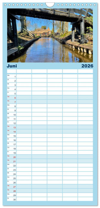 Erlebe mit mir die Niederlande (CALVENDO Familienplaner 2026)