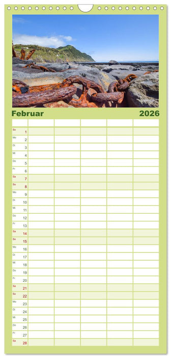 Azoreninsel São Miguel (CALVENDO Familienplaner 2026)