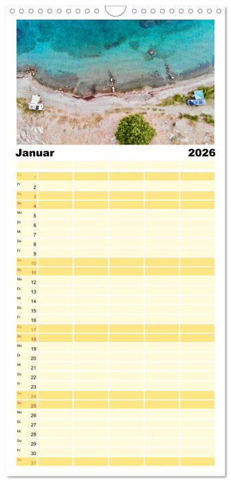 Wohnmobil, Camping - Reisen - Freiheit (CALVENDO Familienplaner 2026)