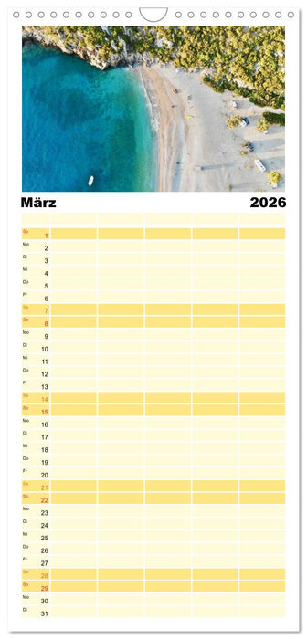 Wohnmobil, Camping - Reisen - Freiheit (CALVENDO Familienplaner 2026)