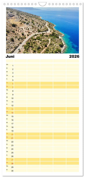 Wohnmobil, Camping - Reisen - Freiheit (CALVENDO Familienplaner 2026)