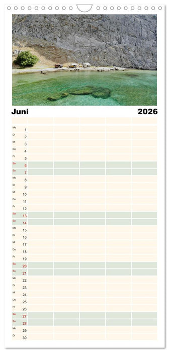 Vanlife, Camping - Freiheit - Weiterreisen (CALVENDO Familienplaner 2026)