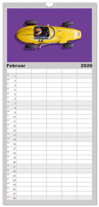 Legenden des Rennsports - Formel Junior 1955-1965 (CALVENDO Familienplaner 2026)